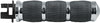 AVON CUSTOM CONTOUR GRIPS CHROME Air Cushioned Grips