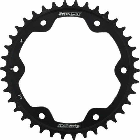 SUPERSPROX REAR SPROCKET STEEL 38T-525 BLK KTM RFE-613-38-BLK