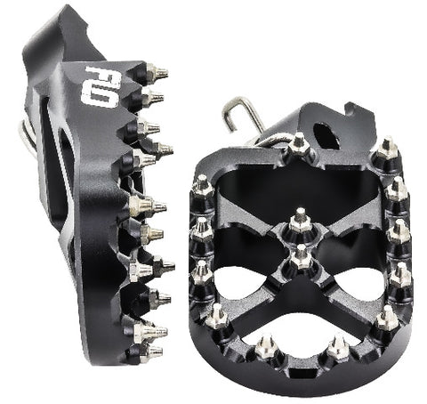 FLO MOTORSPORTS FLO FOOT PEG HON BLACK FPEG-798BLK