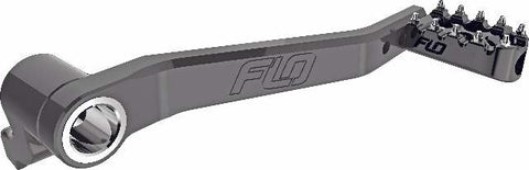 FLO MOTORSPORTS ADJUSTABLE BRAKE LEVER XL 04-13 HDBP-801BLK