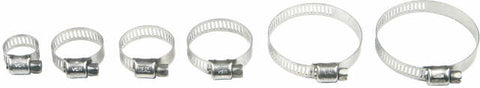 HELIX STAINLESS STEEL HOSE CLAMPS 58-83MM 10/PK 111-6244