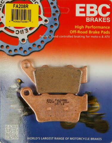 EBC BRAKE PADS FA208R