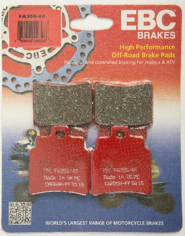 EBC BRAKE PADS FA355/4X