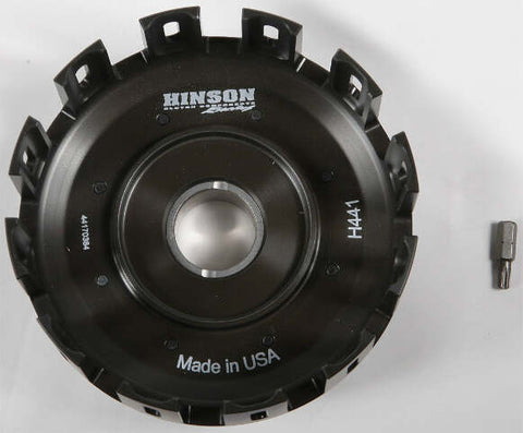 HINSON BILLET CLUTCH BASKET YAM W/KICKSTARTERGEAR YZ250F '14 H441