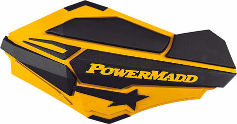 POWERMADD SENTINAL HANDGUARDS (SKI-DOO YELLOW/BLACK) 34401