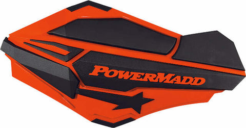 POWERMADD SENTINAL HANDGUARDS (ORANGE/BLACK) 34405