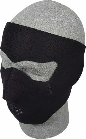 ZAN FULL FACE MASK BLACK WNFM114