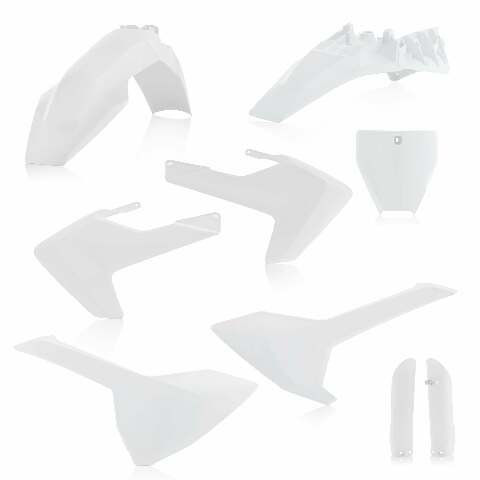 ACERBIS FULL PLASTIC KIT WHITE 2686460002
