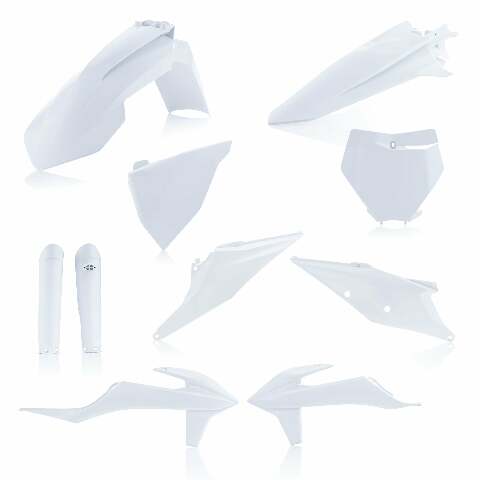 ACERBIS FULL PLASTIC KIT WHITE 2726496811