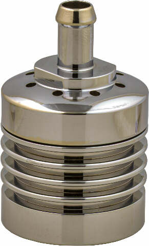 GOLAN BREATHER GEAR BOX CHROME 67-312B