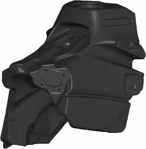 ACERBIS FUEL TANK 3.1 GAL BLACK 2780640001
