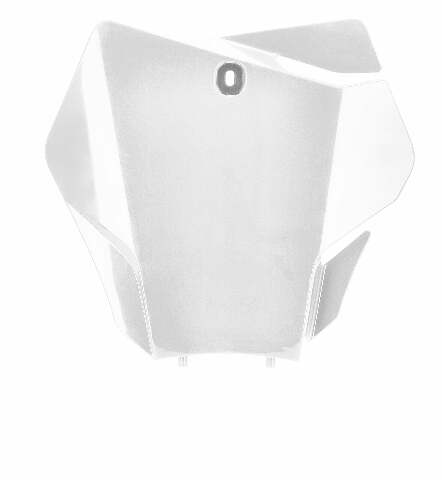 ACERBIS FRONT NUMBER PLATE GAS/KTM WHITE 2872760002