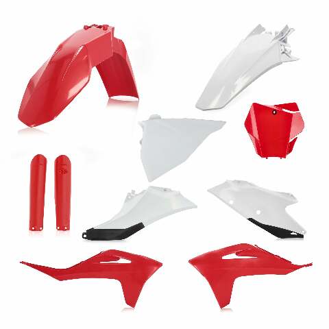 ACERBIS FULL PLASTIC KIT GAS/KTM RED/WHITE 2872791005