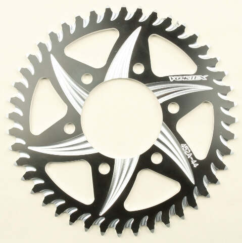 VORTEX REAR CAT5 SPROCKET ALUMINUM 44T-520 BLK KAW 452AZK-44