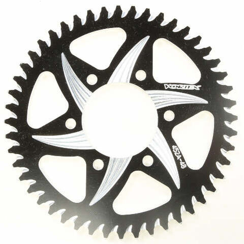 VORTEX REAR CAT5 SPROCKET ALUMINUM 48T-520 BLK KAW 452AZK-48