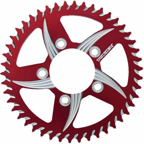 VORTEX REAR CAT5 SPROCKET ALUMINUM 43T-520 RED SUZ/TRI 526ZR-43