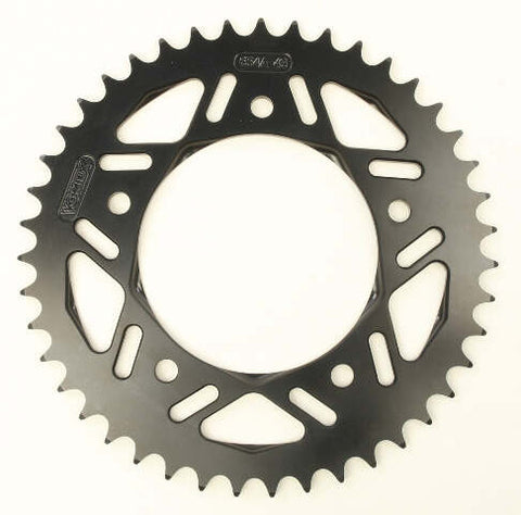 VORTEX REAR F5 SPROCKET ALUMINUM 43T-520 BLK HC YAM 654AK-43