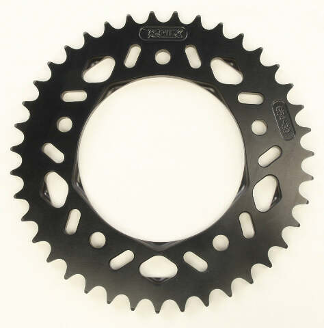 VORTEX REAR F5 SPROCKET ALUMINUM 39T-525 BLK HC YAM 654K-39