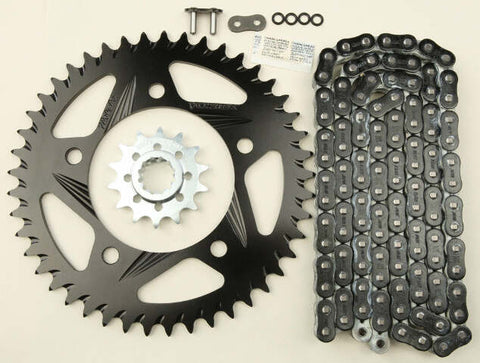 VORTEX SPROCKET/CHAIN KIT STL/ALU 14/45T BLK RX3 520-108L BLK CK6323