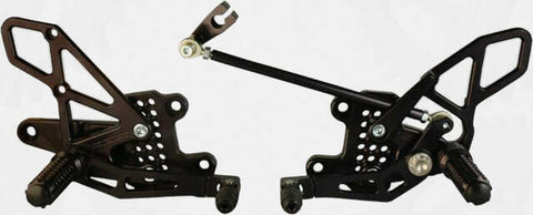 VORTEX REAR SET COMPLETE BLK HON RS273K