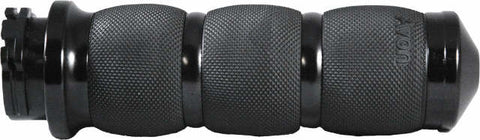 AVON AIR CUSHIONED GRIPS HEATED F-B-W THROTTLE BLACK AIR-90-AN-FL-HT