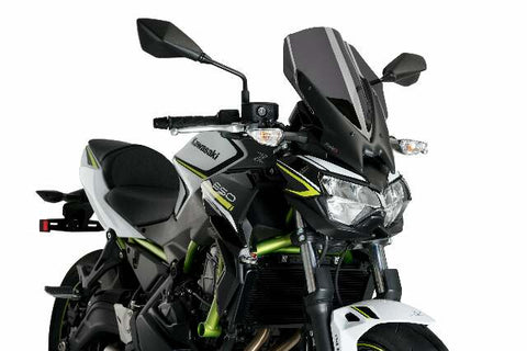 PUIG WINDSCREEN NAKED NEW GEN TOURING DARK SMOKE KAW 3865F