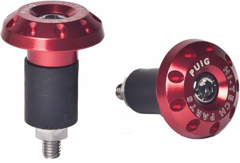 PUIG BAR-ENDS HI-TECH UNIVERSAL RED 6222R