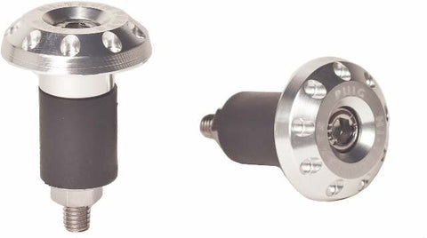 PUIG BAR-ENDS HI-TECH UNIVERSAL SILVER 6222P