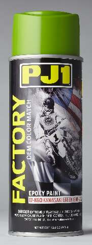 PJ1 EPOXY PAINT KAWASAKI GREEN FACTORY OEM COLOR MATCH 17-KGO