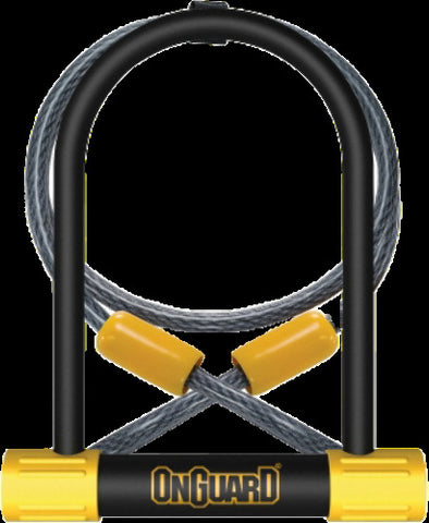 ONGUARD BULLDOG 8012 U-LOCK W/CABLE 4 FT 45008012