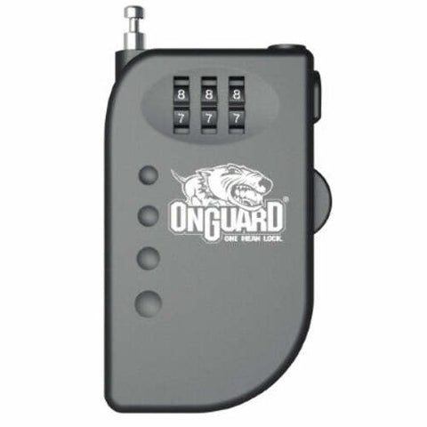 ONGUARD TERRIER 8063 COMBO CABLE LOCK ROLLER RETRACTABLE CABLE 45008063