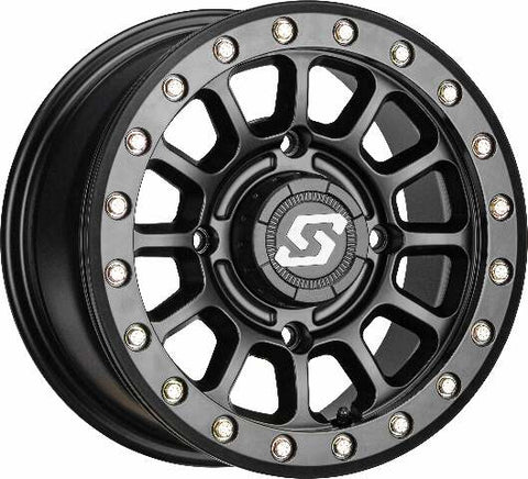SEDONA SANO BDLK WHEEL 14X7 4/156 5+2 (+10MM) BLACK A21B-47056+10S
