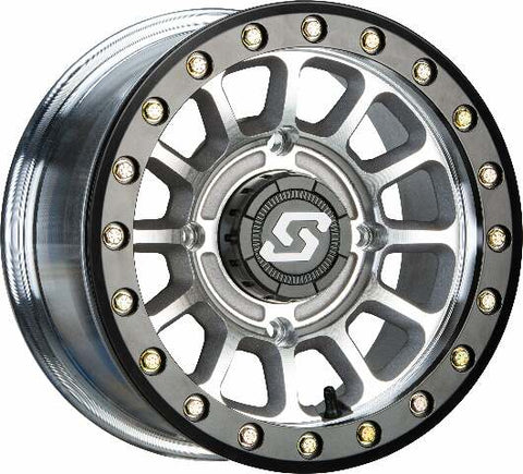 SEDONA SANO BDLK WHEEL 15X6 4/137 5+1 (+40MM) BLK/AS CAST A21MA-56037+40S