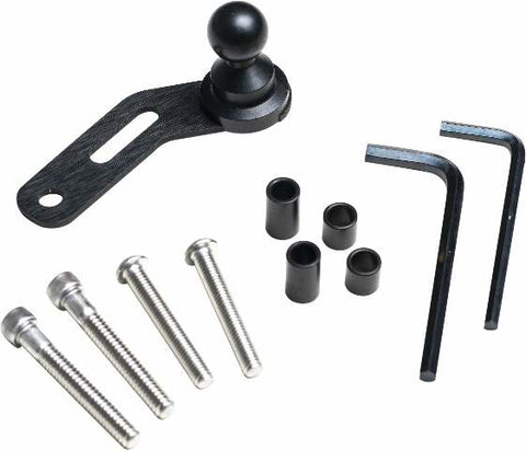 TECHMOUNT 5G CONTROL MOUNT METRIC/V-TWIN BLACK 5-31001