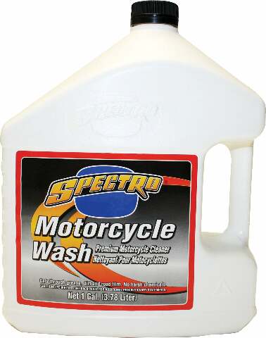 SPECTRO PREMIUM MOTORCYCLE WASH 1 GAL T.MW
