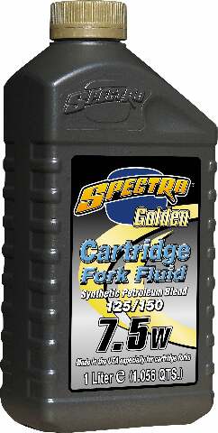 SPECTRO GOLDEN FORK OIL 125/150 7.5W 1 LT L.GSCF125/150