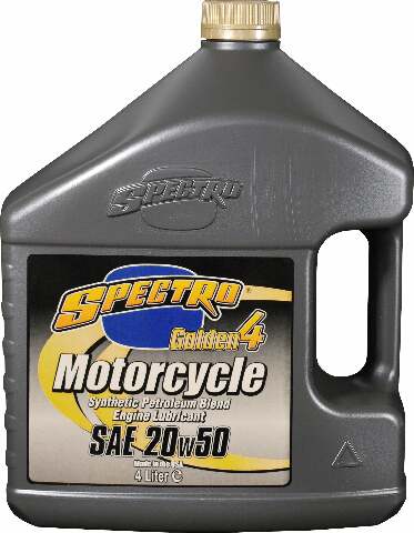 SPECTRO GOLDEN M/C SEMI- SYN 4T 20W50 4 LT U.SG425