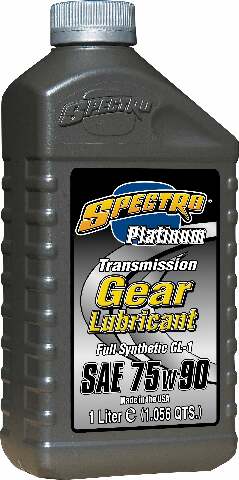 SPECTRO PLATINUM FULL SYN TRANS GEAR 75W140 1 LT L.75W1401