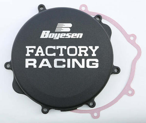 BOYESEN FACTORY RACING CLUTCH COVER BLACK CC-22B