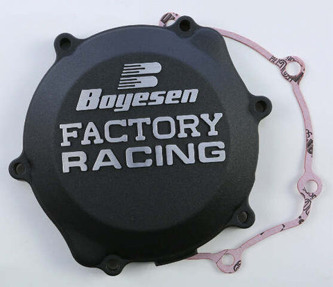 BOYESEN FACTORY RACING CLUTCH COVER BLACK CC-30B