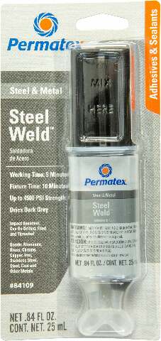 PERMATEX 4 MIN. MULTI-METAL EPOXY 0.84 FL. OZ 6/CASE 84109