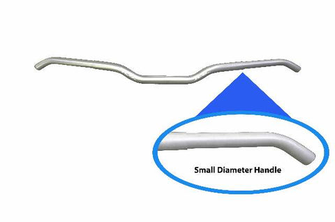 RSI SLIM JIM NARROW HANDLEBAR SILVER T8-10R-N-SJ