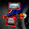 XK GLOW LICENSE PLATE FRAME LIGHT WITH TURN SIGNAL Motorcycle LED License Plate Frame