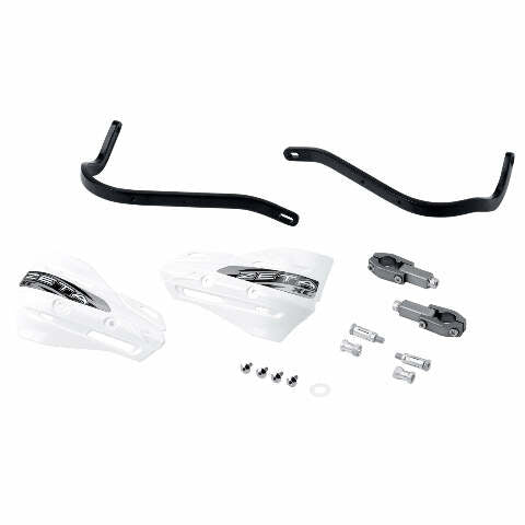 ZETA ARMOR HANDGUARD XC KIT FOR 22.2MM BAR BLACK/WHITE ZE72-5000