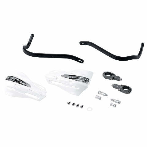 ZETA ARMOR HANDGUARD XC KIT FOR 28.6MM BAR BLACK/WHITE ZE72-5010