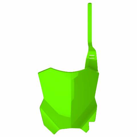 POLISPORT NUMBER PLATE RESTYLING LIME GREEN KAW 8665900010