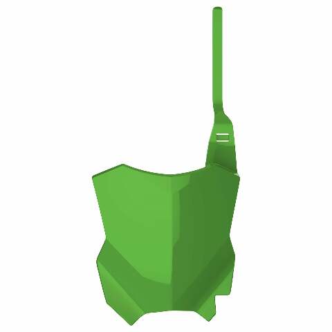 POLISPORT NUMBER PLATE RESTYLING GREEN KAW 8665900007