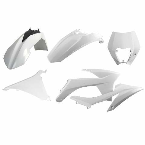 POLISPORT ENDURO KIT WITH MASK WHITE KTM 90854