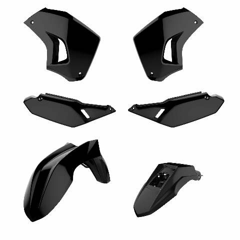 POLISPORT TRAIL KIT BLACK KAW 90858