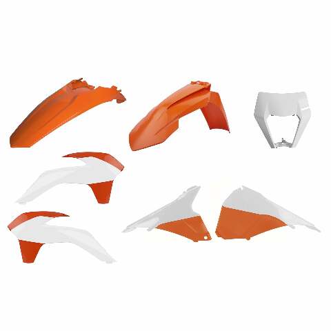POLISPORT ENDURO KIT WITH MASK OEM COLOR KTM 90878